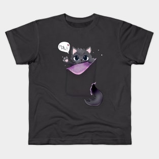 In my pocket there is a cat Kids T-Shirt